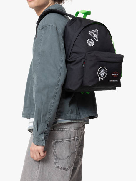 Rugzak 1 Compartiment Eastpak Zwart eastpak x ghostbusters K620GHO ander zicht 1